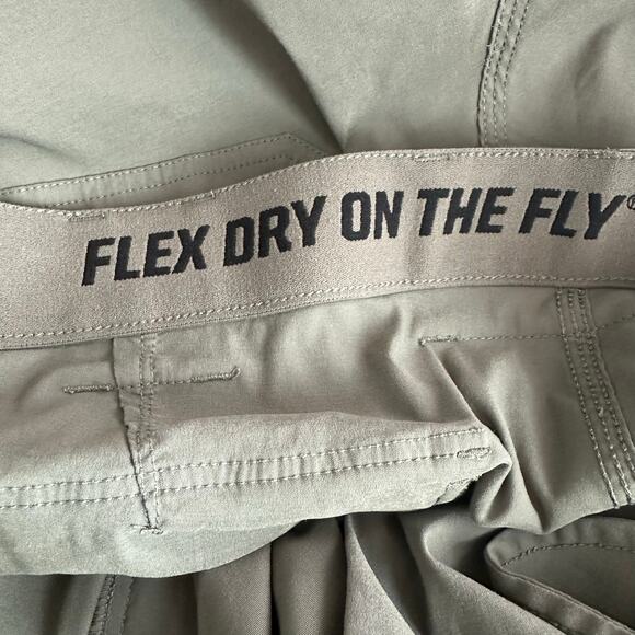 Mens Duluth Flex Dry on The Fly Nylon Cargo Activewear Pants Cement Gray 44X30 - Picture 5 of 7